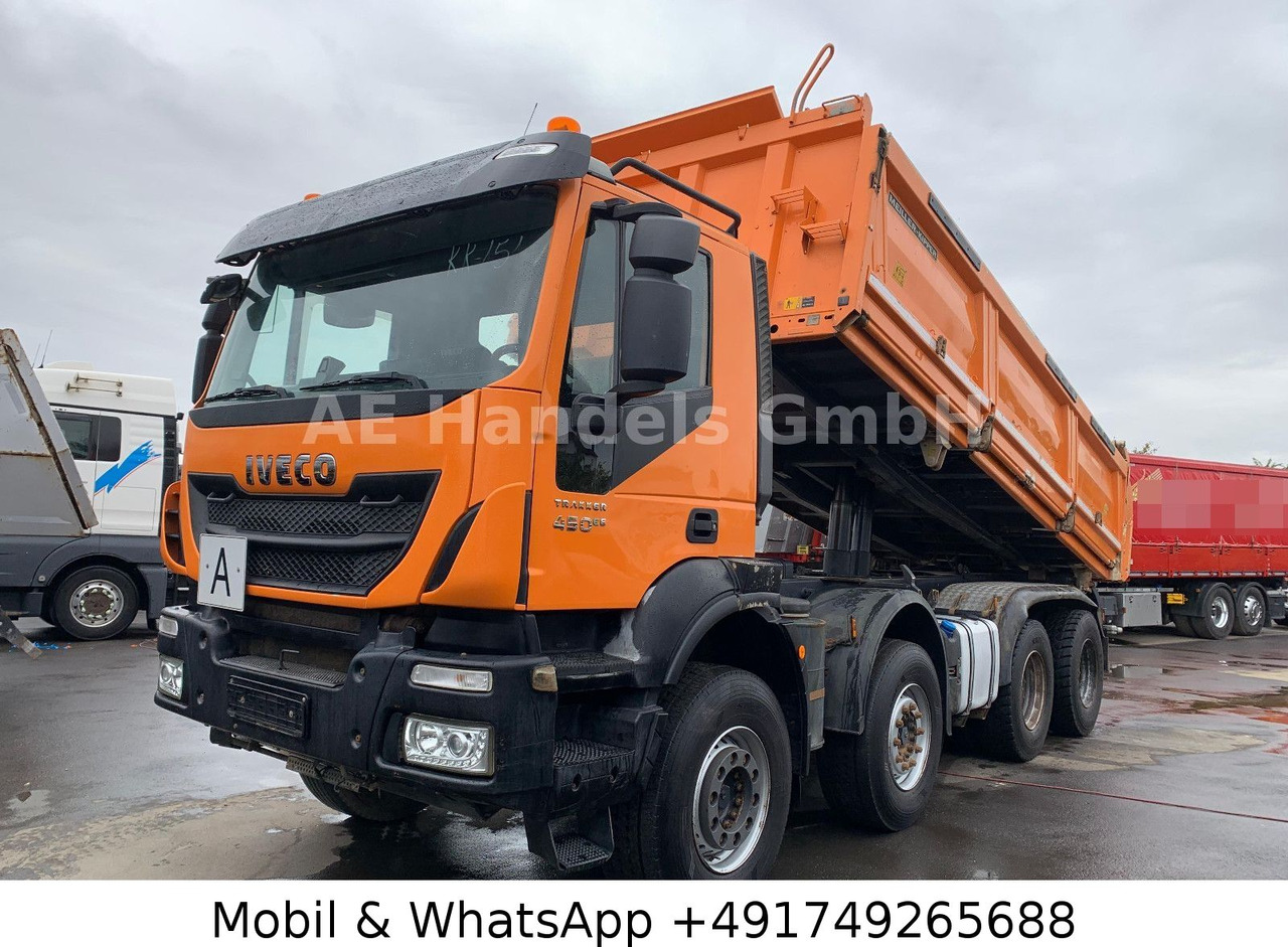 Iveco Trakker 450 E6 BB 8x4 Meiler *13m³/Bordmatik/AP - Kamion vetëshkarkues: foto 2 Iveco Trakker 450 E6 BB 8x4 Meiler *13m³/Bordmatik/AP - Kamion vetëshkarkues: foto 2