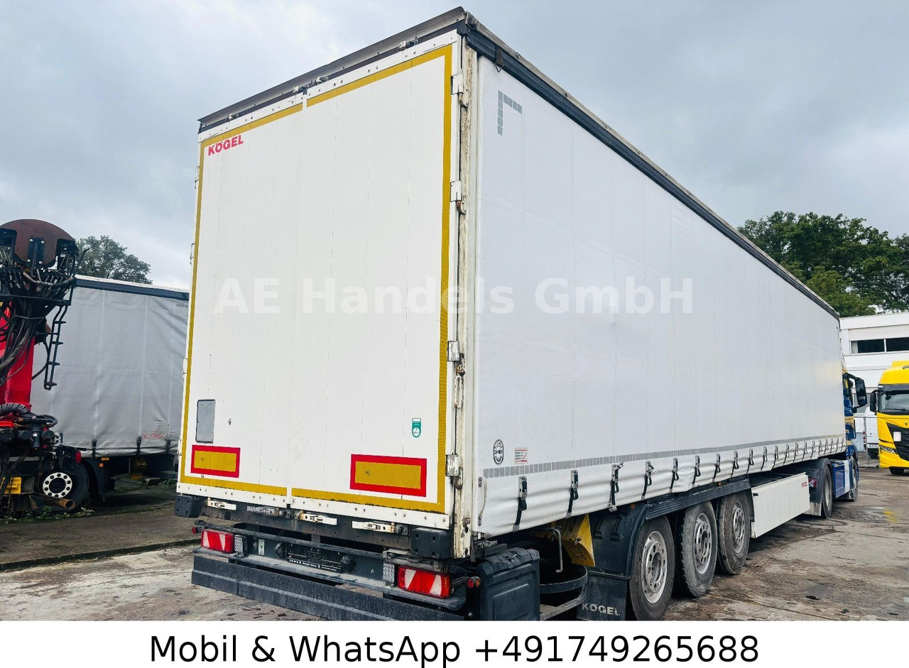 Kögel SN 24-1*Alcoa/Edscha/Tautliner/Liftachse/AirPipe - Gjysmë rimorkio me tendë: foto 2 Kögel SN 24-1*Alcoa/Edscha/Tautliner/Liftachse/AirPipe - Gjysmë rimorkio me tendë: foto 2