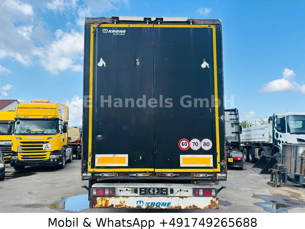 Krone SD *Edscha / Tautliner / 1.Liftachse / CodeXL - Gjysmë rimorkio me tendë: foto 4 Krone SD *Edscha / Tautliner / 1.Liftachse / CodeXL - Gjysmë rimorkio me tendë: foto 4