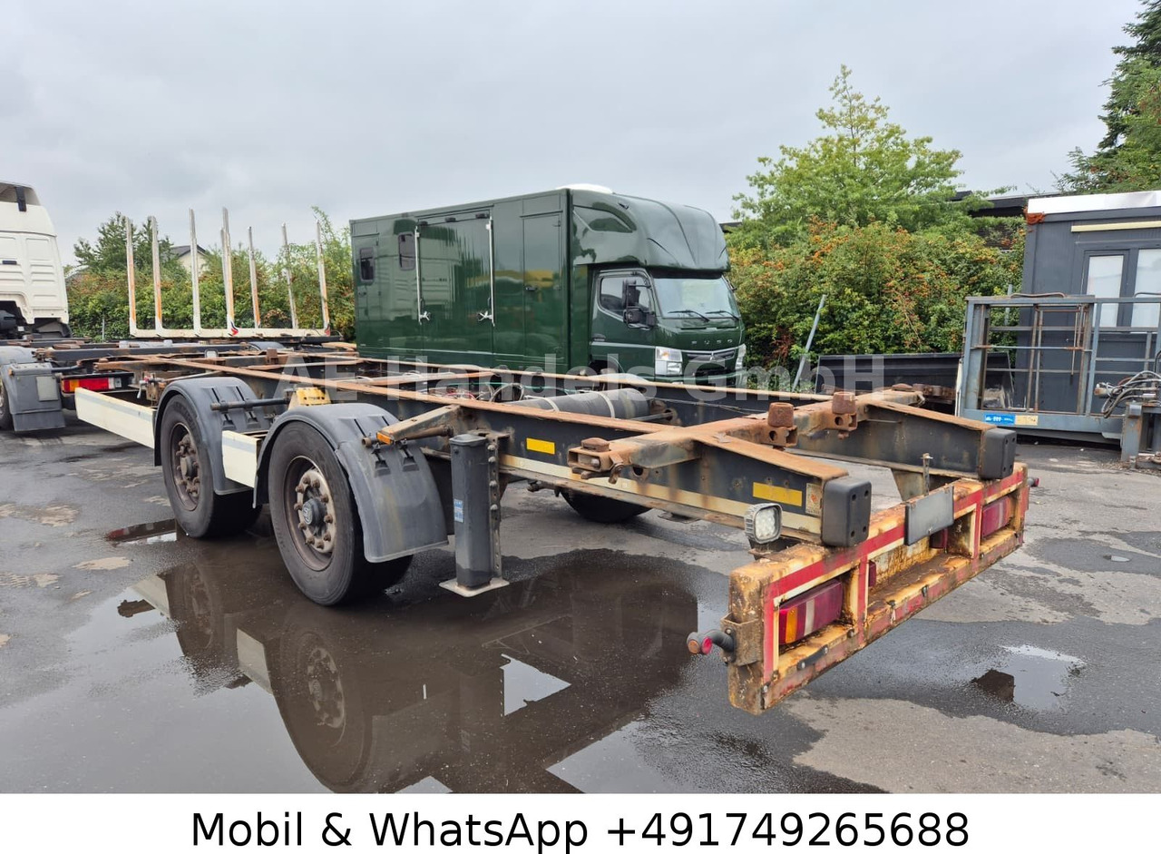Krone ZZ Tandem BDF Tiefgekoppelt *Wabco/BWP/Luft - Transportjer kontejnerësh/ Rimorkio me karroceri të çmontueshme: foto 3 Krone ZZ Tandem BDF Tiefgekoppelt *Wabco/BWP/Luft - Transportjer kontejnerësh/ Rimorkio me karroceri të çmontueshme: foto 3