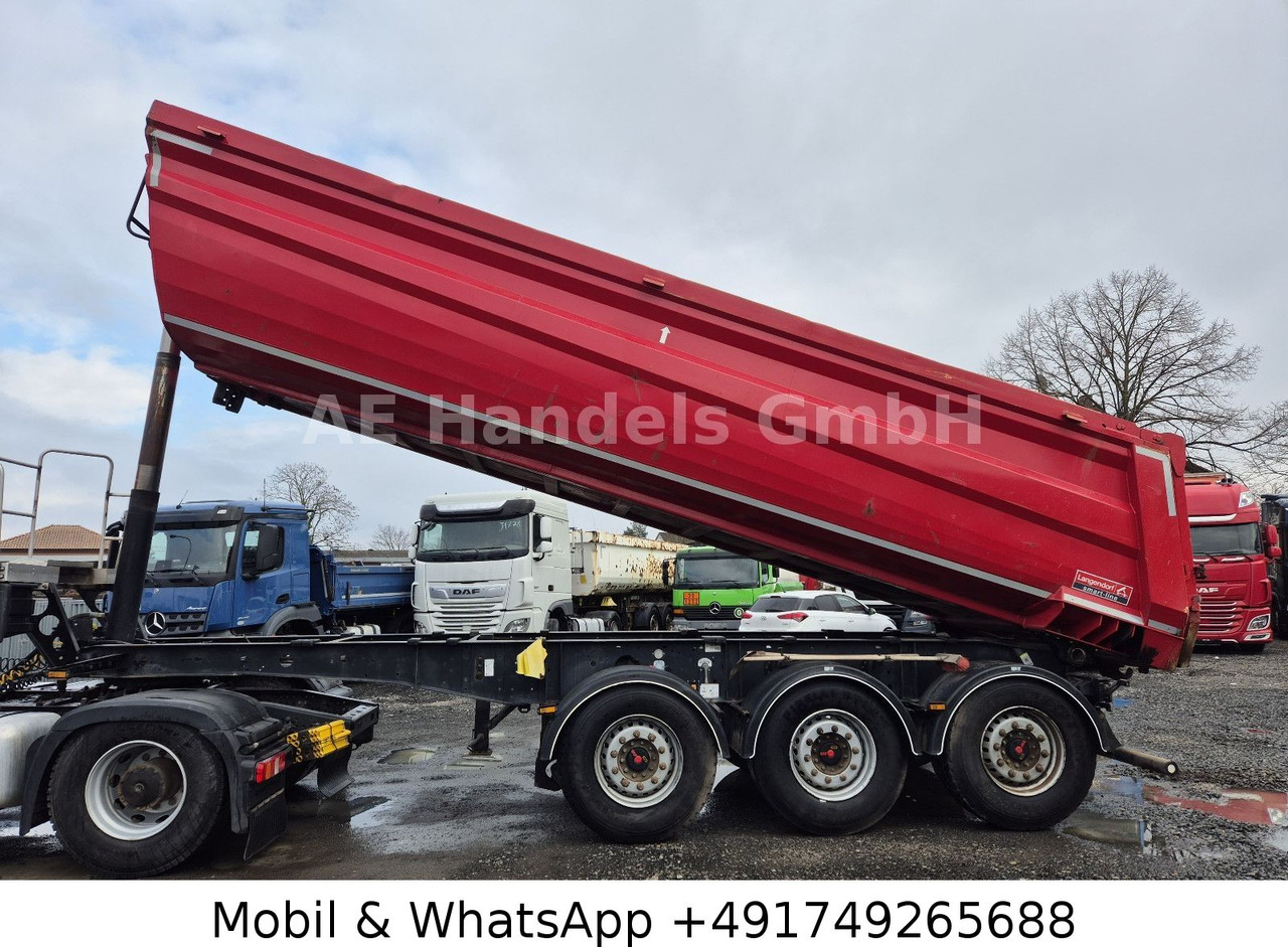 Langendorf NW-3 Stahl *26m³/1.Liftachse/Podest/Rollplane - Gjysmë rimorkio vetëshkarkuese: foto 2 Langendorf NW-3 Stahl *26m³/1.Liftachse/Podest/Rollplane - Gjysmë rimorkio vetëshkarkuese: foto 2