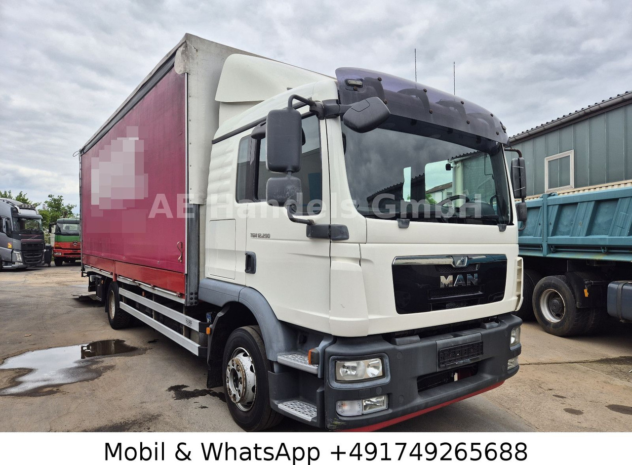 MAN TGM 12.290 L BL *Edscha / 2xTank / LBW / AHK - Kamion me tendë: foto 1 MAN TGM 12.290 L BL *Edscha / 2xTank / LBW / AHK - Kamion me tendë: foto 1