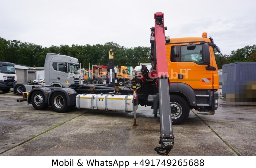 MAN TGS 26.400 BL *Hyva-20.60S/HMF-1444-22/Lenk+Lift MAN TGS 26.400 BL *Hyva-20.60S/HMF-1444-22/Lenk+Lift - Kamion vetëngarkues, Kamion me vinç: foto 2 MAN TGS 26.400 BL *Hyva-20.60S/HMF-1444-22/Lenk+Lift MAN TGS 26.400 BL *Hyva-20.60S/HMF-1444-22/Lenk+Lift - Kamion vetëngarkues, Kamion me vinç: foto 2