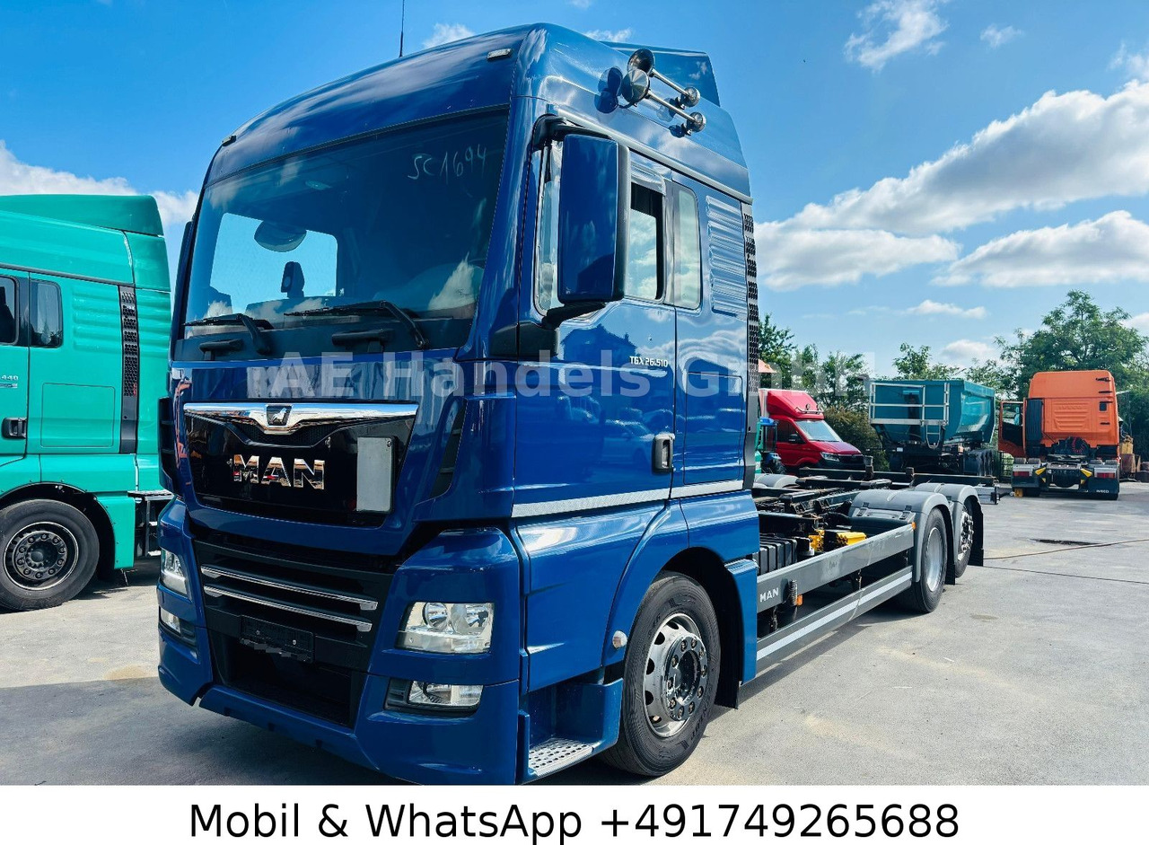 MAN TGX 26.510 XLX LL 6x2*Retarder/Lenk+Lift/ACC/LDW - Transportjer kontejnerësh/ Kamion me karroceri të çmontueshme: foto 1 MAN TGX 26.510 XLX LL 6x2*Retarder/Lenk+Lift/ACC/LDW - Transportjer kontejnerësh/ Kamion me karroceri të çmontueshme: foto 1