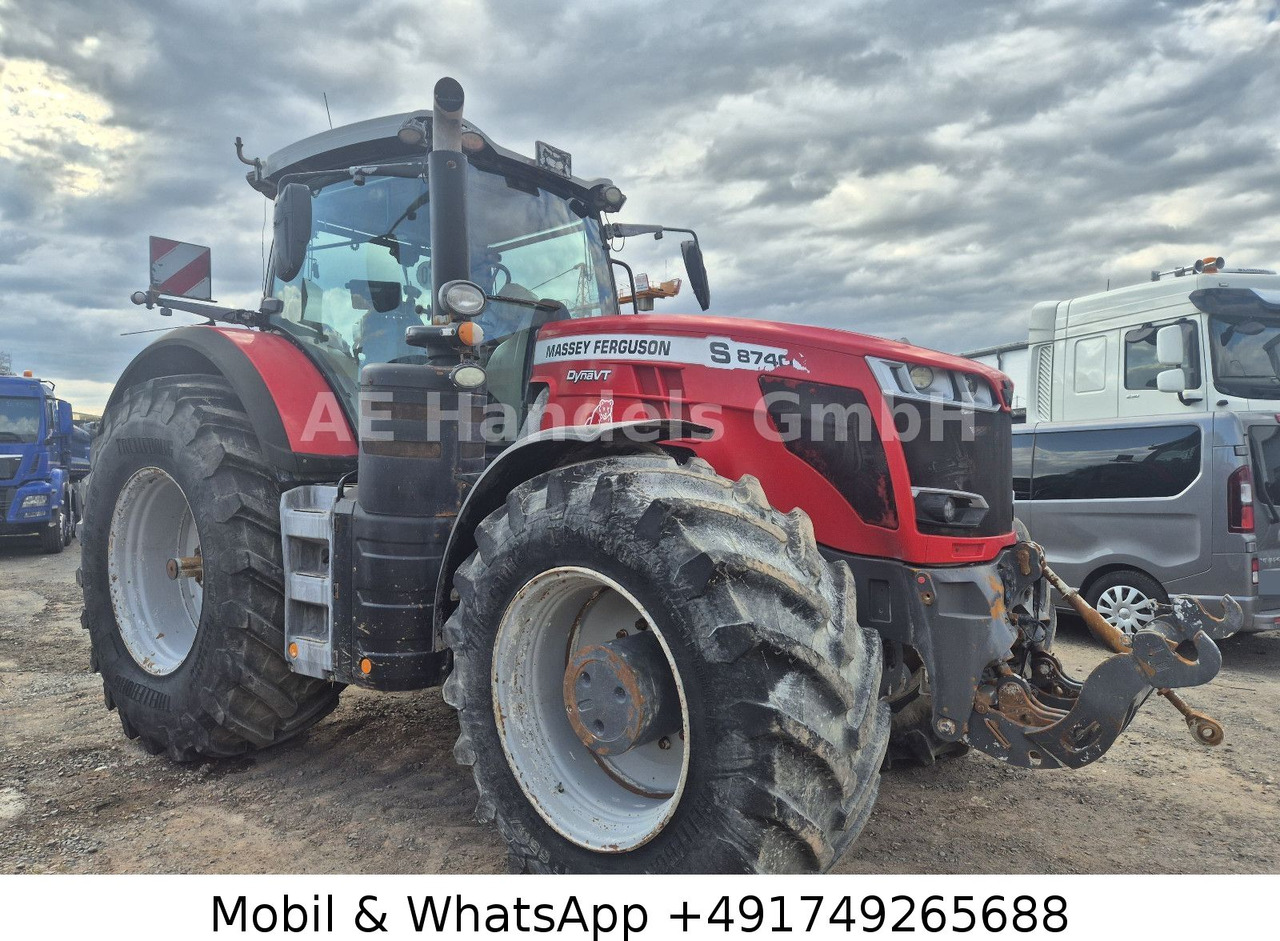 Traktor Massey Ferguson DVRT Exclusiv MF 8740 *6.100Std/Straßenzulassung: foto 7