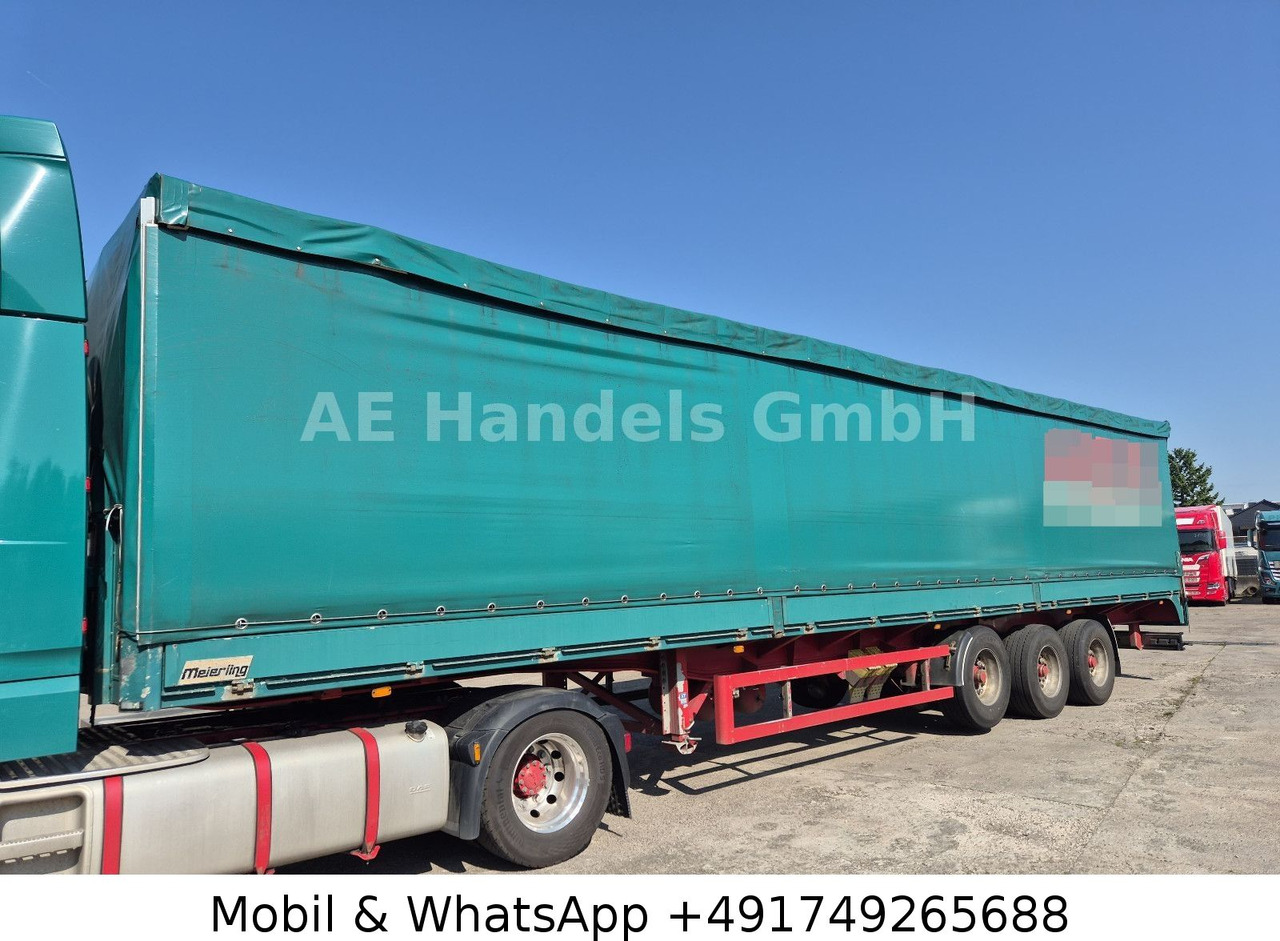 Meierling MSA 27 ALU Coil *Edscha/1.Liftachse/BPW-ECO-Plus - Gjysmë rimorkio me tendë: foto 1 Meierling MSA 27 ALU Coil *Edscha/1.Liftachse/BPW-ECO-Plus - Gjysmë rimorkio me tendë: foto 1