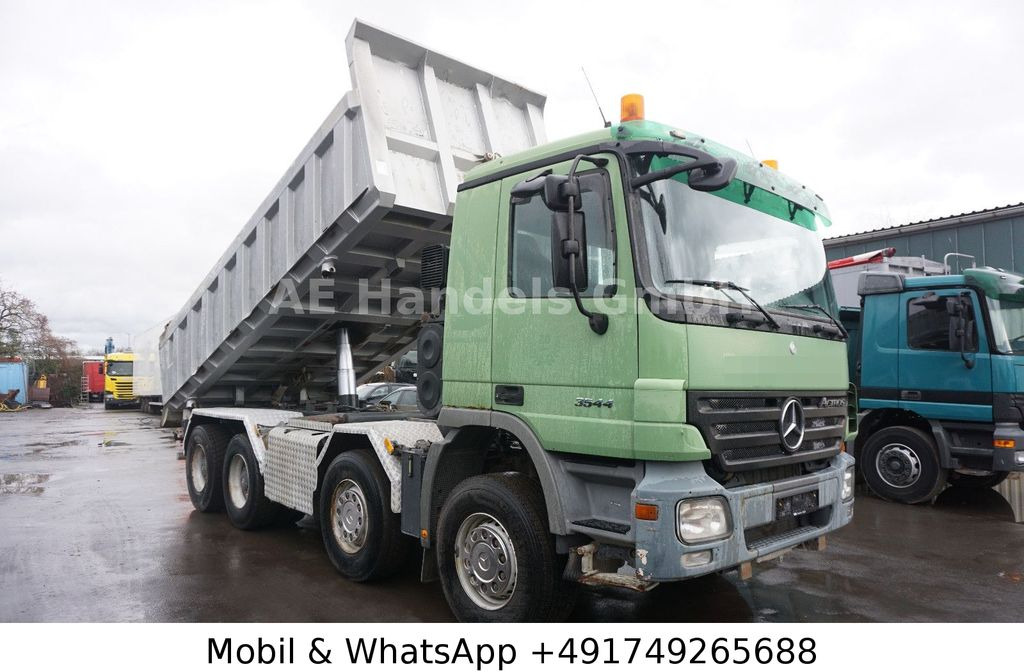 Mercedes-Benz Actros II 3244 8x4 BB Meiller *Bordmatik/3-Pedal - Kamion vetëshkarkues: foto 1 Mercedes-Benz Actros II 3244 8x4 BB Meiller *Bordmatik/3-Pedal - Kamion vetëshkarkues: foto 1