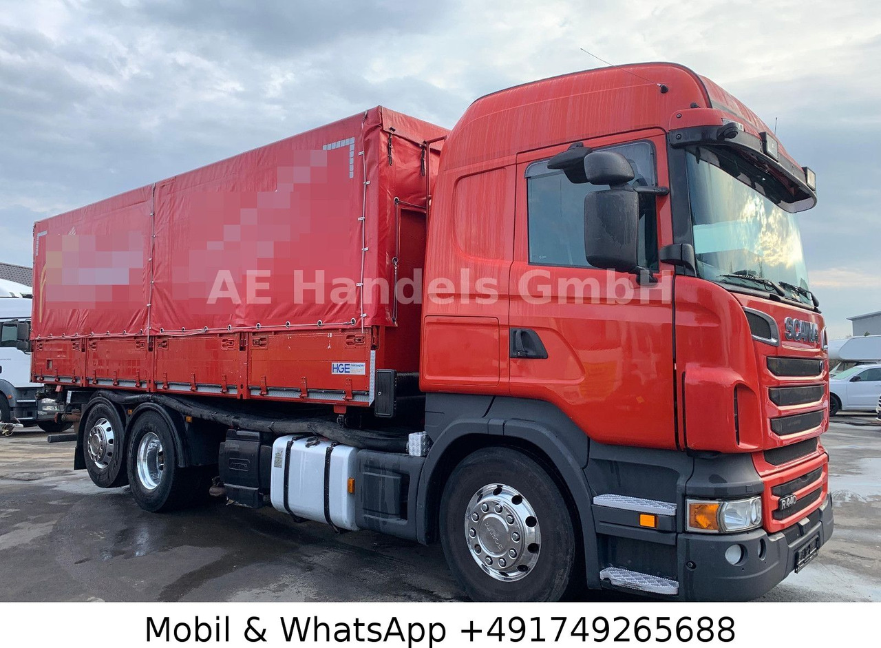 Kamion vetëshkarkues Scania R440 BL 6x2 *Retarder/Gebläse/Lenk+Lift: foto 10