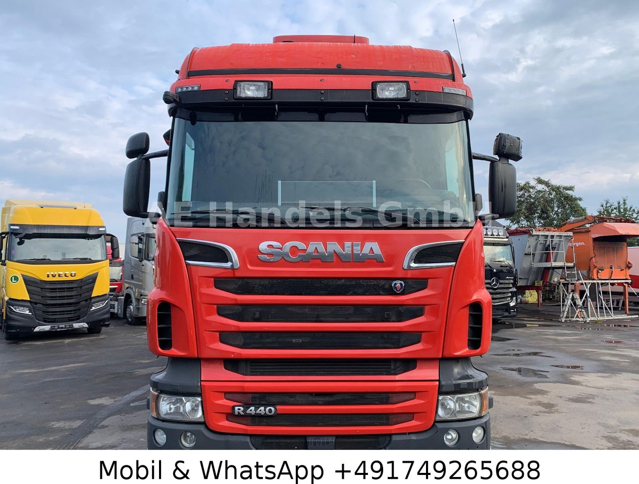 Kamion vetëshkarkues Scania R440 BL 6x2 *Retarder/Gebläse/Lenk+Lift: foto 12