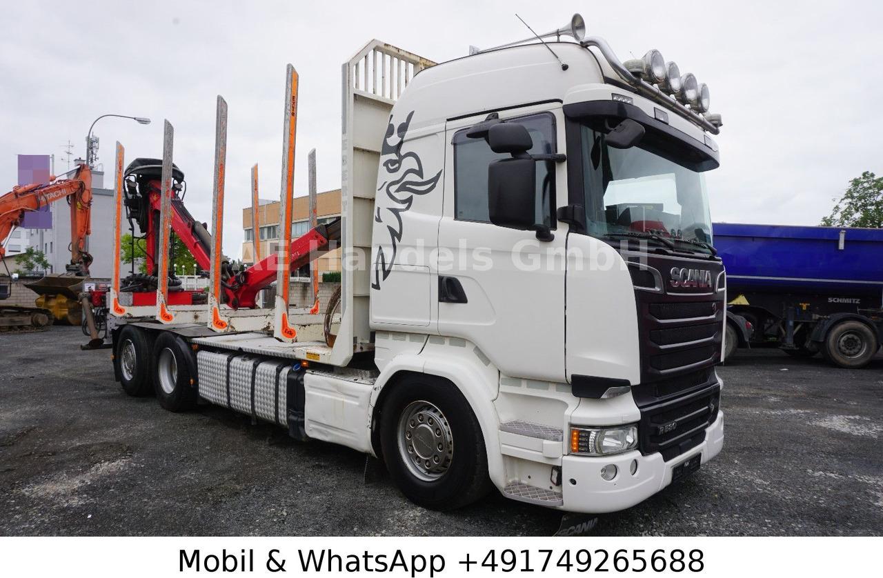 Scania R580 V8 Highline Palfinger-M120L97 *Retarder/ACC - Kamion me vinç: foto 2 Scania R580 V8 Highline Palfinger-M120L97 *Retarder/ACC - Kamion me vinç: foto 2