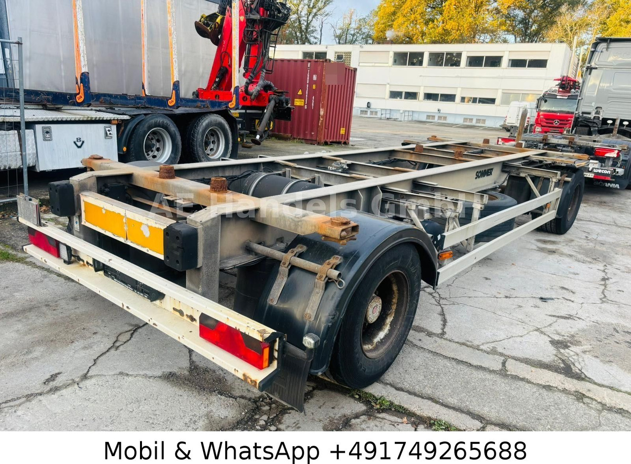 Sommer AW 18T Drehschemel BDF *Luft/Luft*Scheibenbremse - Transportjer kontejnerësh/ Rimorkio me karroceri të çmontueshme: foto 5 Sommer AW 18T Drehschemel BDF *Luft/Luft*Scheibenbremse - Transportjer kontejnerësh/ Rimorkio me karroceri të çmontueshme: foto 5