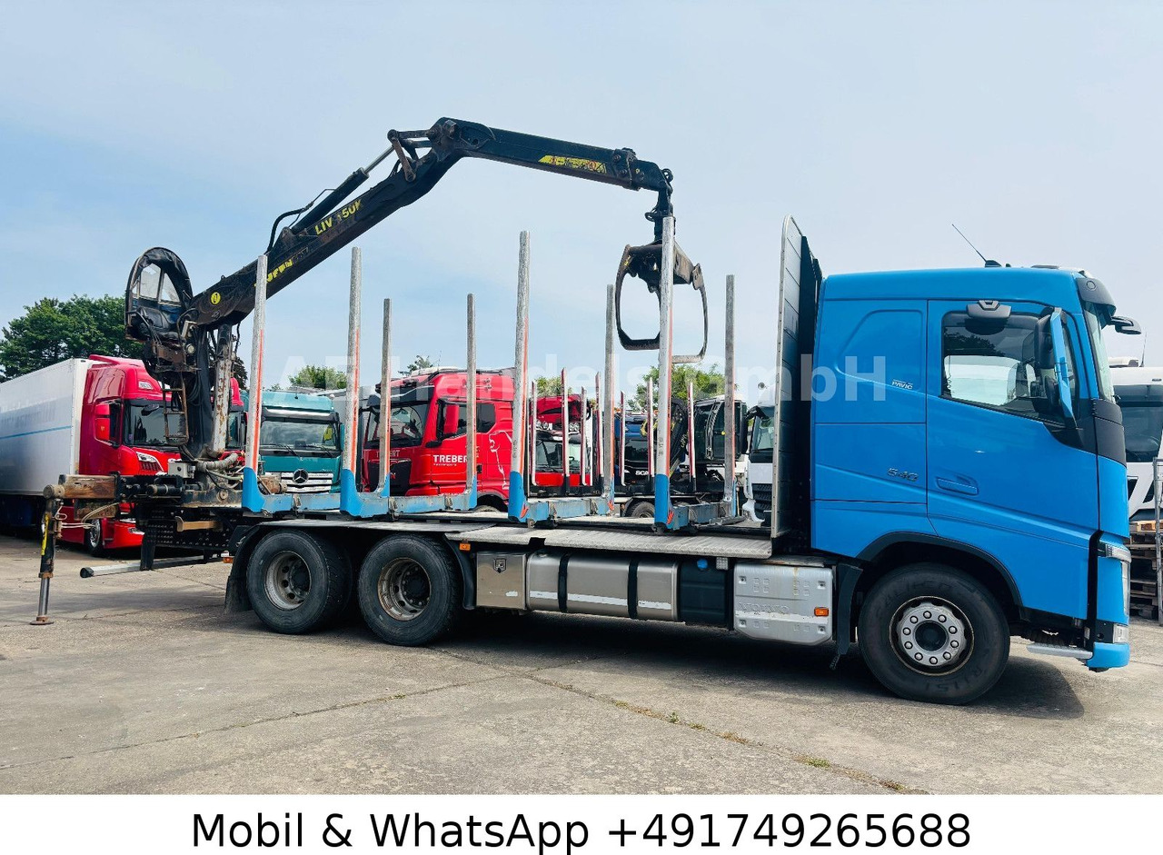 Volvo FH 540 BL 6x4 Tajfun LIV-150K *Retarder/Exte/ACC - Kamion për transport druri, Kamion me vinç: foto 2 Volvo FH 540 BL 6x4 Tajfun LIV-150K *Retarder/Exte/ACC - Kamion për transport druri, Kamion me vinç: foto 2