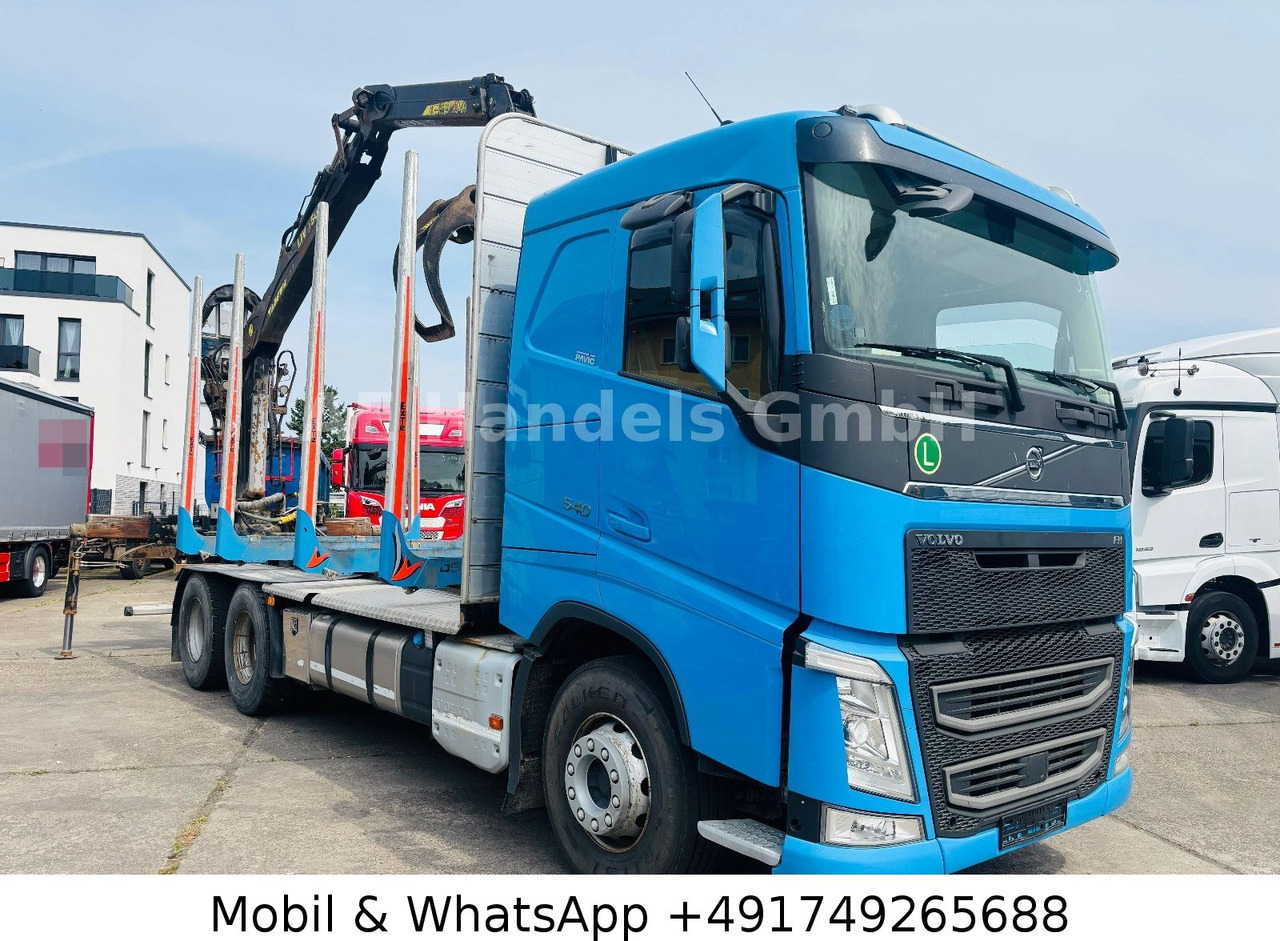 Volvo FH 540 BL 6x4 Tajfun LIV-150K *Retarder/Exte/ACC - Kamion për transport druri, Kamion me vinç: foto 1 Volvo FH 540 BL 6x4 Tajfun LIV-150K *Retarder/Exte/ACC - Kamion për transport druri, Kamion me vinç: foto 1