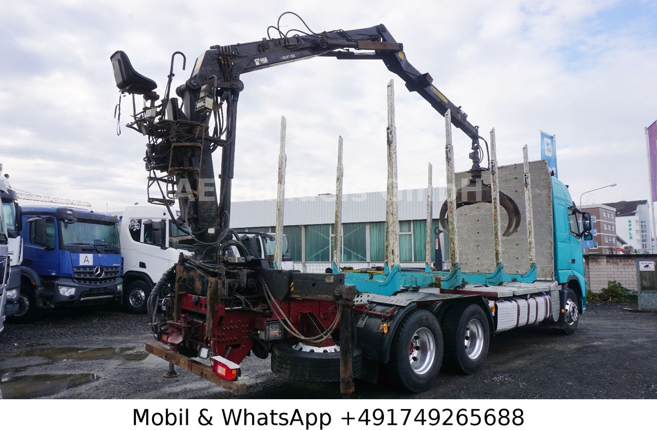 Volvo FH 540 Globe BL 6x4 Hiab 115z-80  *VEB+/AHK - Kamion për transport druri, Kamion me vinç: foto 4 Volvo FH 540 Globe BL 6x4 Hiab 115z-80  *VEB+/AHK - Kamion për transport druri, Kamion me vinç: foto 4