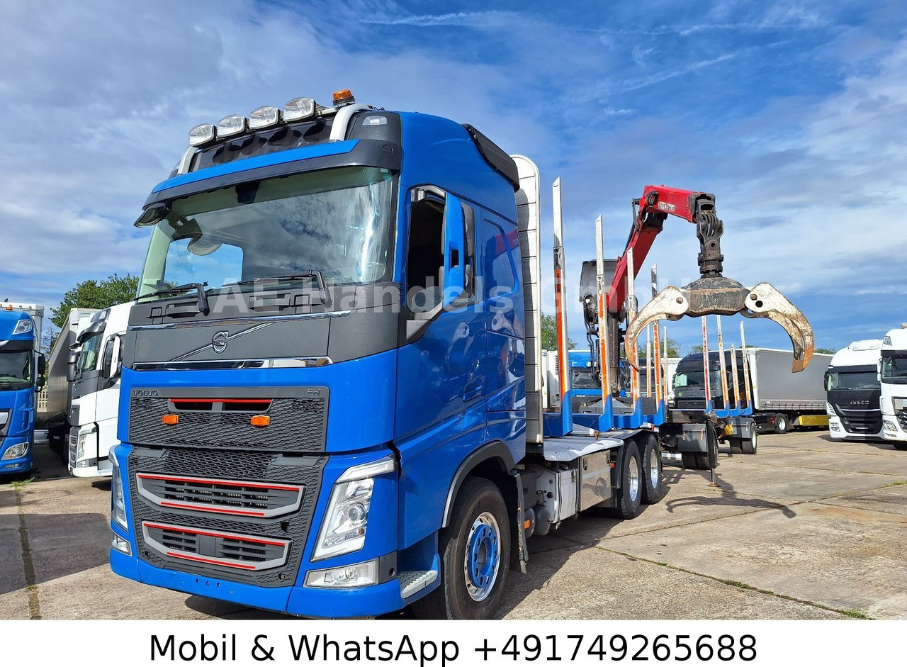 Volvo FH 540 Globe BL 6x4 Palfinger M12L80 *Retarder - Kamion për transport druri, Kamion me vinç: foto 1 Volvo FH 540 Globe BL 6x4 Palfinger M12L80 *Retarder - Kamion për transport druri, Kamion me vinç: foto 1