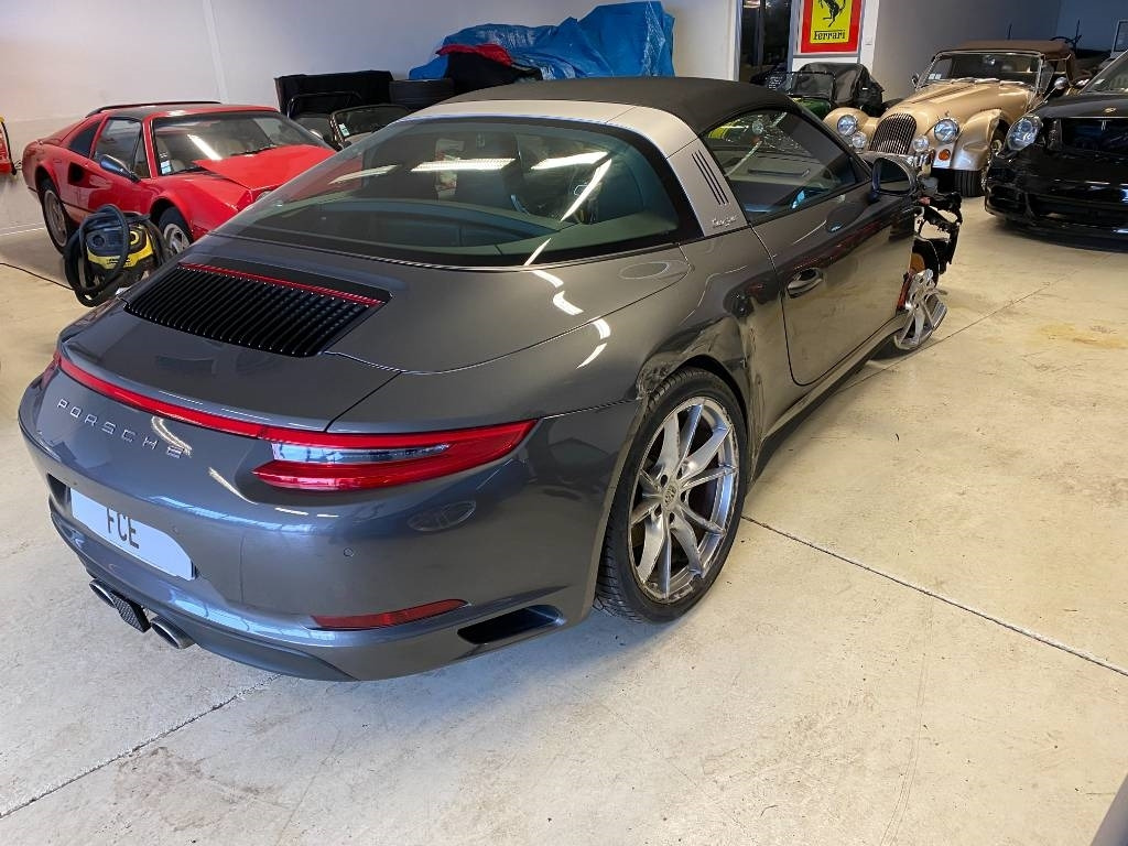 Porsche 911 CARRERA 4 TARGA (991) 3.0i 370 PDK7 endommagée - Veturë: foto 4 Porsche 911 CARRERA 4 TARGA (991) 3.0i 370 PDK7 endommagée - Veturë: foto 4