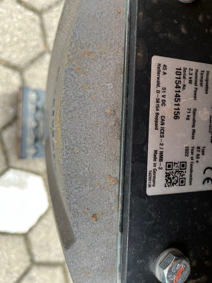 Bomag BT60E - Makineri ndërtimi: foto 4 Bomag BT60E - Makineri ndërtimi: foto 4