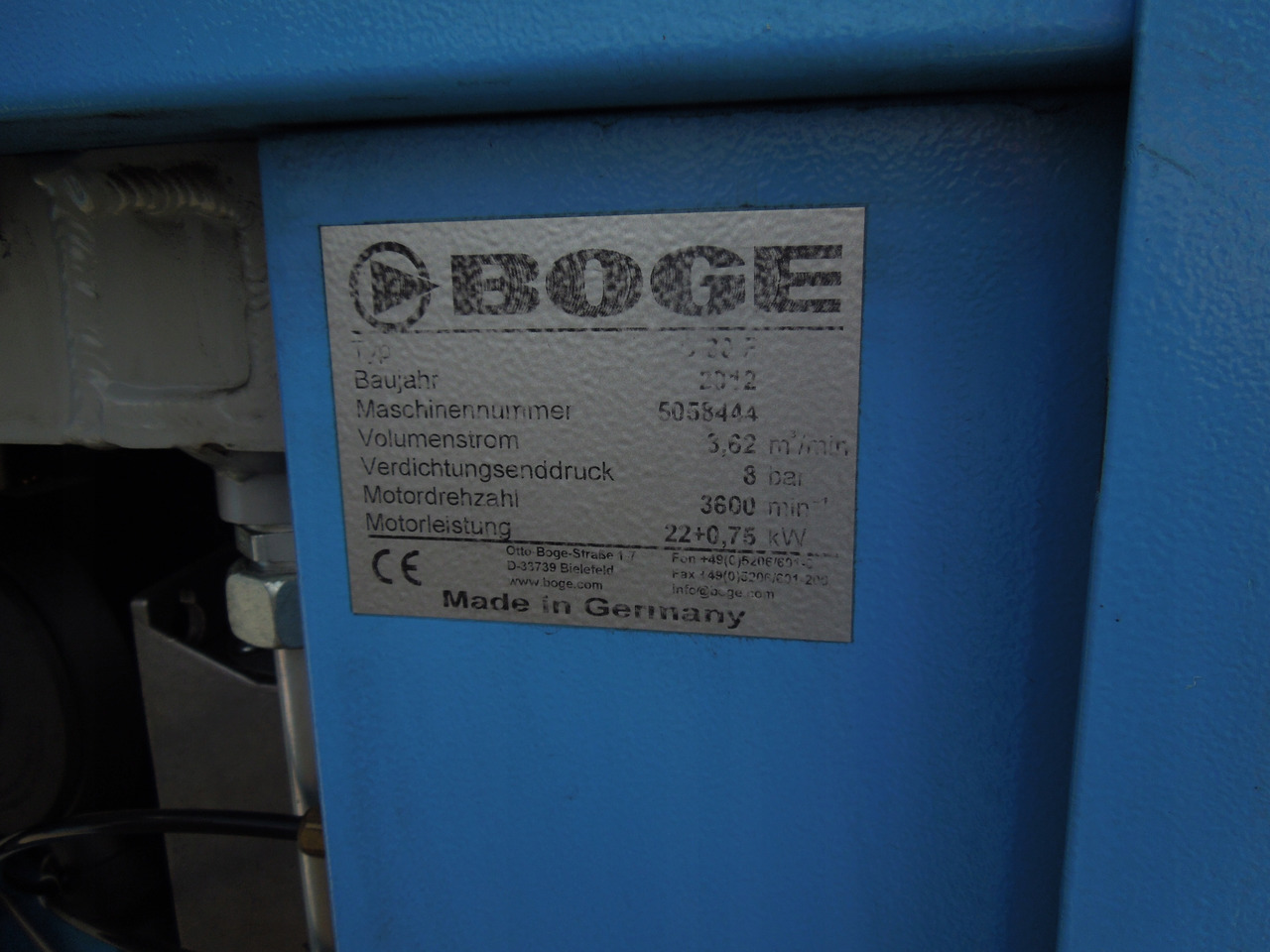 Boge C30F - Kompresor ajri: foto 4 Boge C30F - Kompresor ajri: foto 4