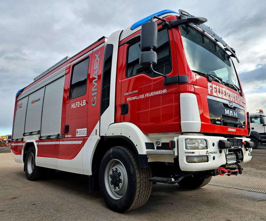 MAN TGM 13.290 4x4 BL Feuerwehr HLF2-LB Gimaex - Kamioni: foto 4 MAN TGM 13.290 4x4 BL Feuerwehr HLF2-LB Gimaex - Kamioni: foto 4