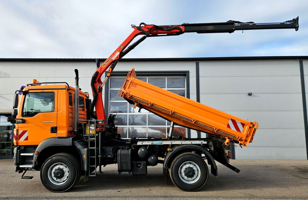 MAN TGM 18.290 4x4 Palfinger PK7001 Kran Funk Euro5 - Kamion vetëshkarkues, Kamion me vinç: foto 2 MAN TGM 18.290 4x4 Palfinger PK7001 Kran Funk Euro5 - Kamion vetëshkarkues, Kamion me vinç: foto 2