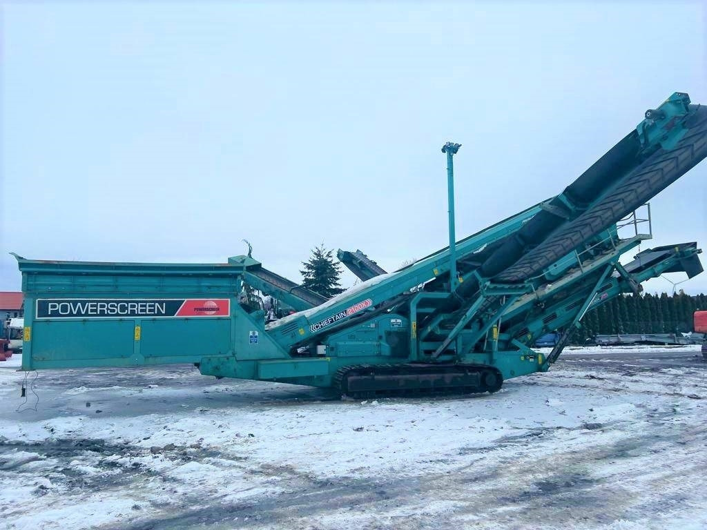 PowerScreen Chieftain 2100 X - Makinë sitëse: foto 1 PowerScreen Chieftain 2100 X - Makinë sitëse: foto 1