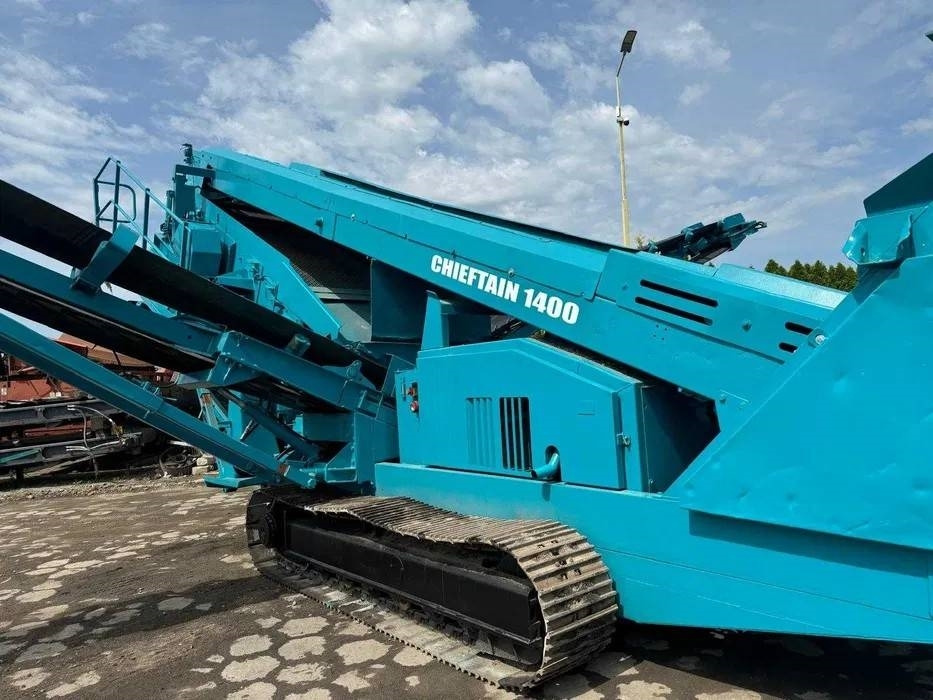 Przesiewacz Powerscreen Chieftain 1400 - Makinë sitëse: foto 2 Przesiewacz Powerscreen Chieftain 1400 - Makinë sitëse: foto 2
