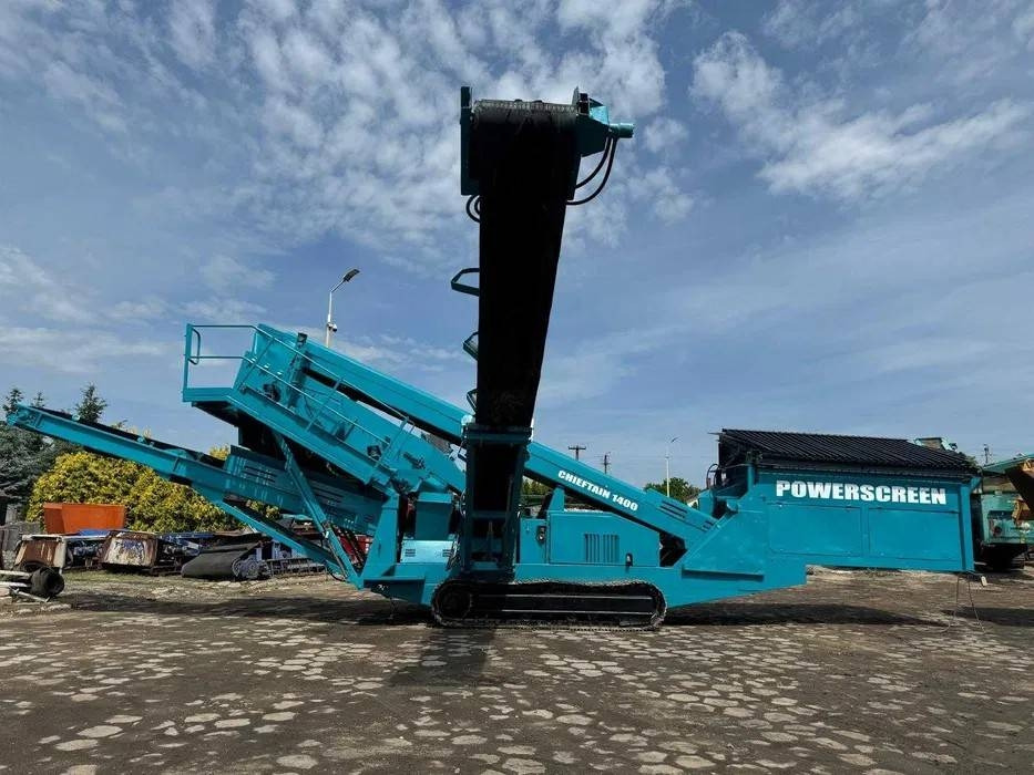 Przesiewacz Powerscreen Chieftain 1400 - Makinë sitëse: foto 1 Przesiewacz Powerscreen Chieftain 1400 - Makinë sitëse: foto 1