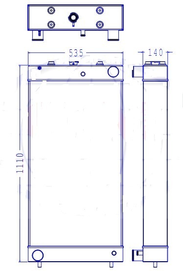 KOMATSU D65EX-15EO D65EX-15E0 D65PX-15E0 D65WX-15E0 - Radiatori për Ekskavator: foto 1 KOMATSU D65EX-15EO D65EX-15E0 D65PX-15E0 D65WX-15E0 - Radiatori për Ekskavator: foto 1