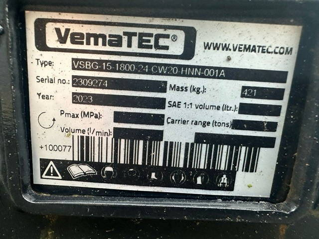 VemaTec CW30 Slotenbak 1800mm - Kovë ekskavatori për Makineri ndërtimi: foto 4 VemaTec CW30 Slotenbak 1800mm - Kovë ekskavatori për Makineri ndërtimi: foto 4