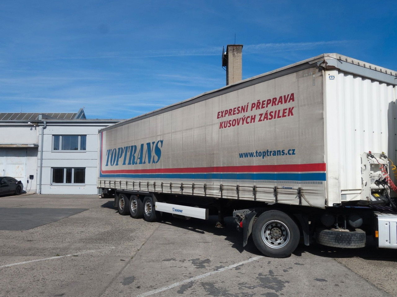 Krone SD Standard, Liftachse - Gjysmë rimorkio me tendë: foto 3 Krone SD Standard, Liftachse - Gjysmë rimorkio me tendë: foto 3