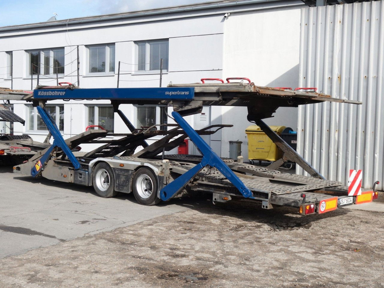 Mercedes-Benz Actros 1843 mit Kässbohrer Supertrans/Supertrans - Autotransportues: foto 5 Mercedes-Benz Actros 1843 mit Kässbohrer Supertrans/Supertrans - Autotransportues: foto 5