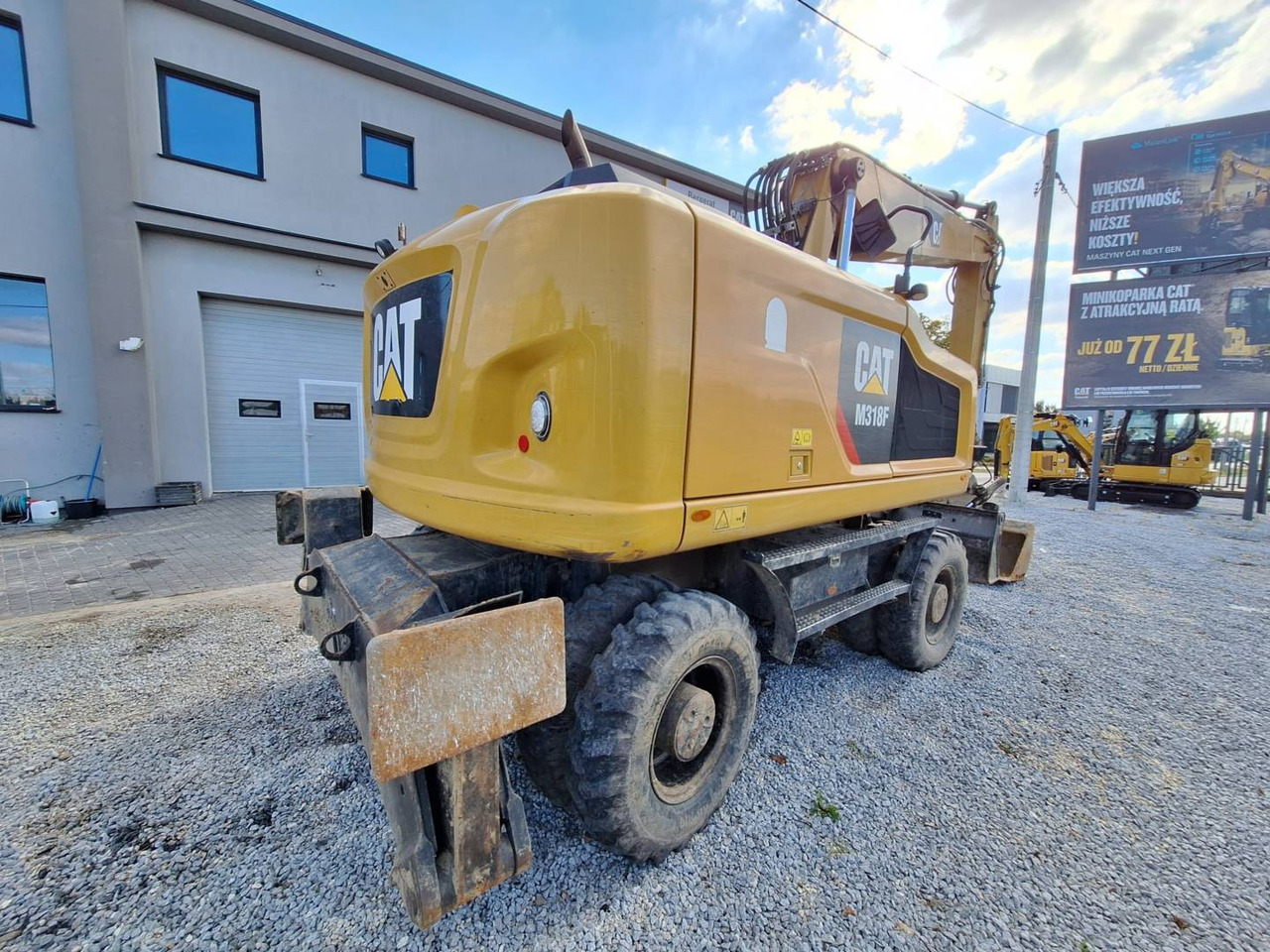 CAT M318F - Ekskavator me goma: foto 3 CAT M318F - Ekskavator me goma: foto 3