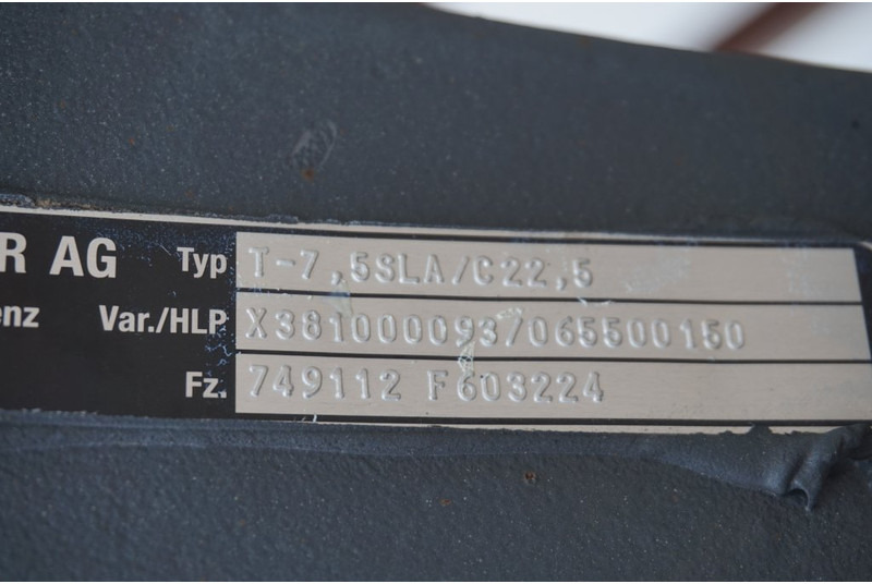 Mercedes-Benz F-8A/C22.5 - Aksi i përparmë për Kamioni: foto 4 Mercedes-Benz F-8A/C22.5 - Aksi i përparmë për Kamioni: foto 4