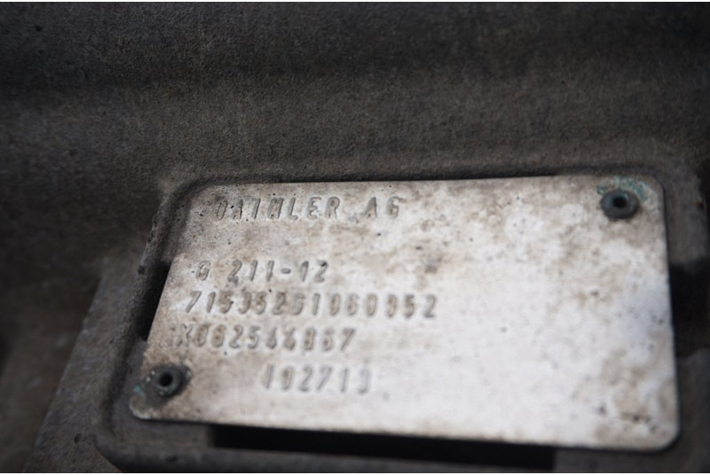 Mercedes-Benz G211-12KL MP4 OM470 715352G1960952 - Kutia e marsheve për Kamioni: foto 5 Mercedes-Benz G211-12KL MP4 OM470 715352G1960952 - Kutia e marsheve për Kamioni: foto 5