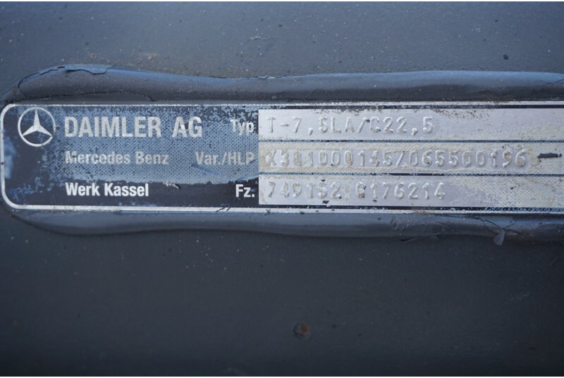 Mercedes-Benz T-7.5LA/C22.5 - Aksi i pasmë për Kamioni: foto 2 Mercedes-Benz T-7.5LA/C22.5 - Aksi i pasmë për Kamioni: foto 2
