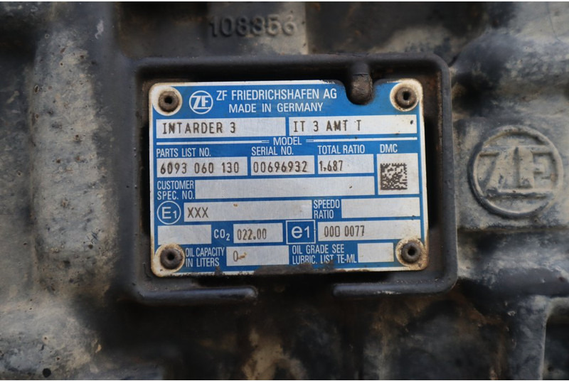 ZF 12TX2621DD+INT3 - Kutia e marsheve për Kamioni: foto 5 ZF 12TX2621DD+INT3 - Kutia e marsheve për Kamioni: foto 5