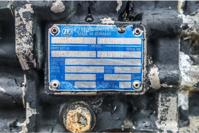 ZF 16S2221TO+INT 81.32003-6675 - Kutia e marsheve për Kamioni: foto 5 ZF 16S2221TO+INT 81.32003-6675 - Kutia e marsheve për Kamioni: foto 5