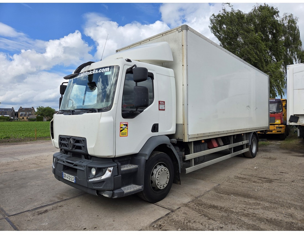 Kamion vagonetë Renault D 280 4X2 Box truck Spring Air suspension Loading Lift Dhollandia: foto 1