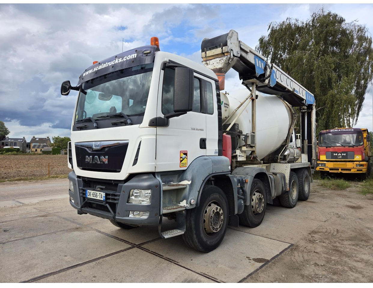 TGS 35.400 8X4 Concrete Mixer Stetter Euro 6 Steelsuspension - Autobetoniere: foto 1 TGS 35.400 8X4 Concrete Mixer Stetter Euro 6 Steelsuspension - Autobetoniere: foto 1