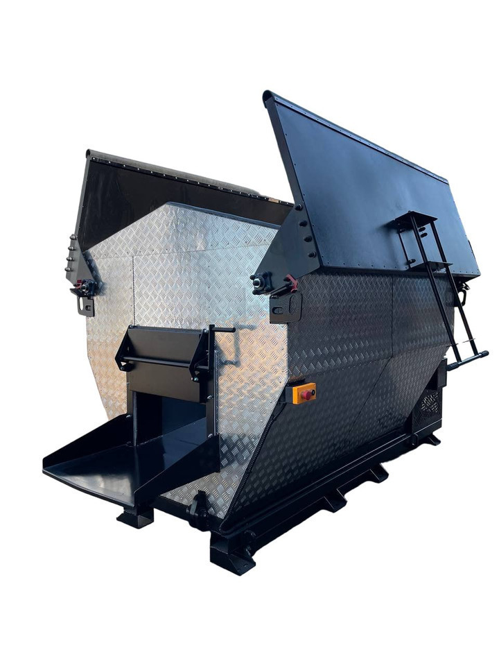 TICAB Asphalt Hot Box from the Manufacturer for 2,8 t, termiskais bunkurs asfaltam HB-2 - Makineri asfalti: foto 1 TICAB Asphalt Hot Box from the Manufacturer for 2,8 t, termiskais bunkurs asfaltam HB-2 - Makineri asfalti: foto 1