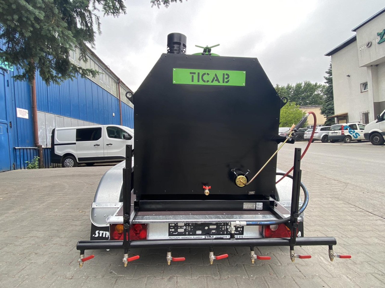 TICAB SelfPropelled Bitumen Emulsion Sprayer,1000L,Manufacturer - Autobitumatrice: foto 5 TICAB SelfPropelled Bitumen Emulsion Sprayer,1000L,Manufacturer - Autobitumatrice: foto 5