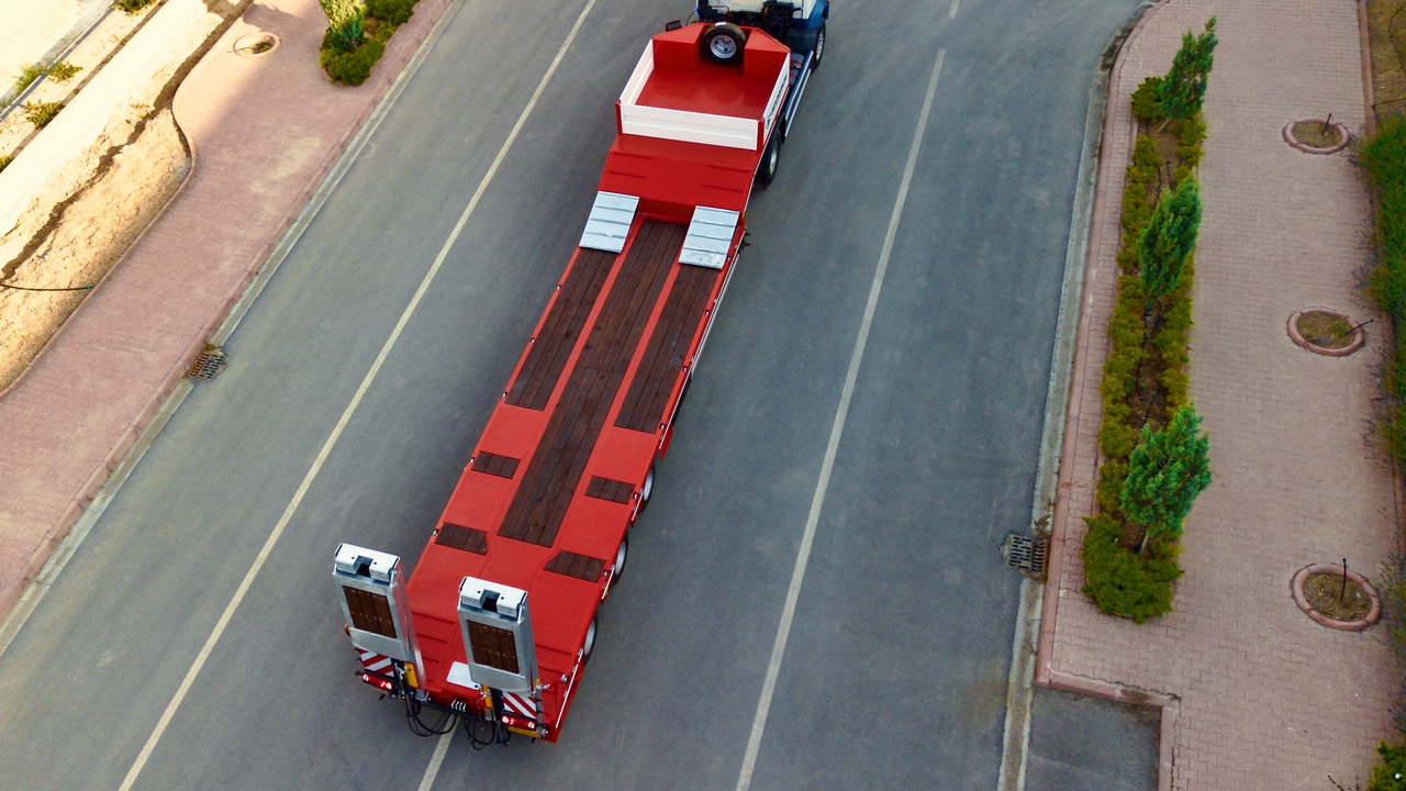 Gjysmë rimorkio me plan ngarkimi të ulët i ri Scorpion Trailer SCORPION TRAILER NEW 3 AXLE LWOBED SEMI TRAILER (MANUFACTURER COMPANY): foto 11