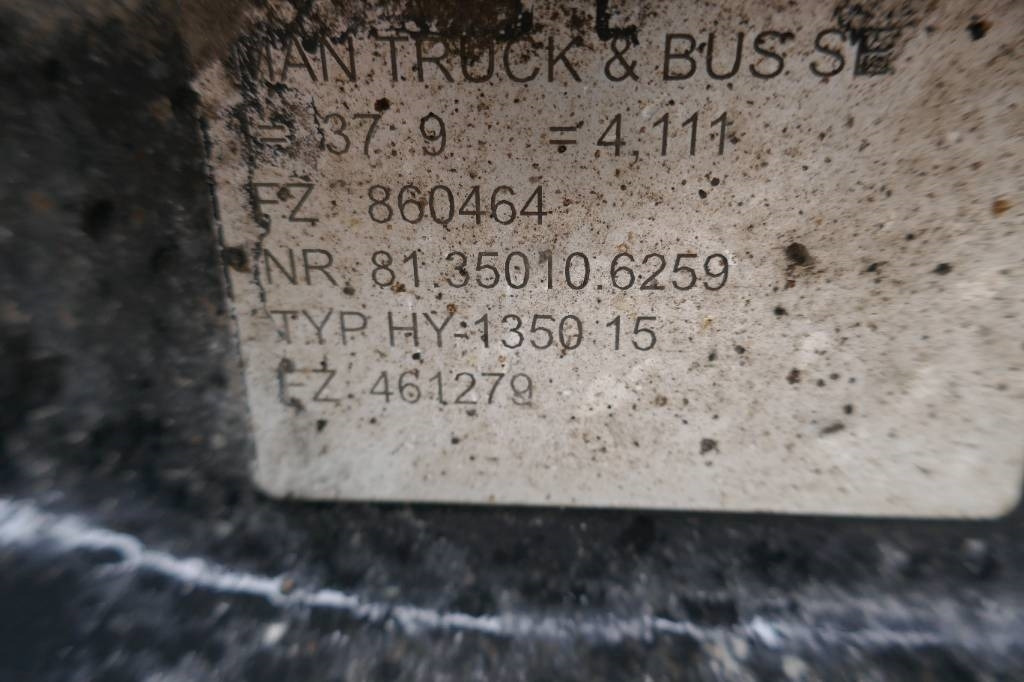 MAN TGS 26.360 Bakaxel, 81.35010.6259 - Bosht dhe pjesë këmbimi për Kamioni: foto 3 MAN TGS 26.360 Bakaxel, 81.35010.6259 - Bosht dhe pjesë këmbimi për Kamioni: foto 3