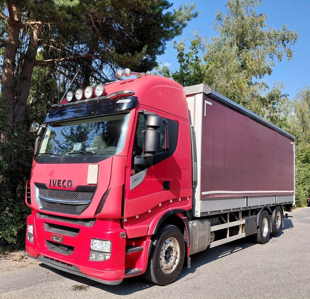 Iveco 260S42 Stralis, 6x2, Retarder, Euro 6, 7.80m box - Kamion me tendë: foto 3 Iveco 260S42 Stralis, 6x2, Retarder, Euro 6, 7.80m box - Kamion me tendë: foto 3