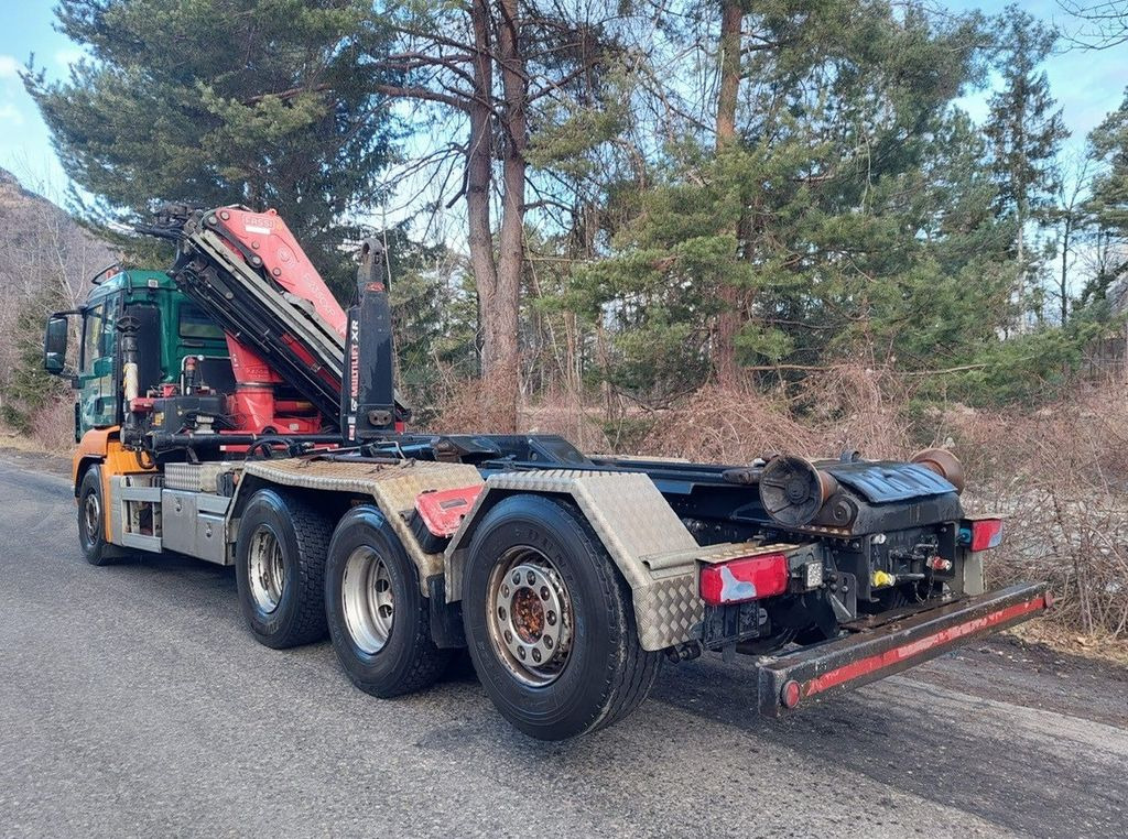 MAN TGS 35.480 8x4, E5, Fassi F235CXP Kran+Abroll - Kamion me vinç, Kamion vetëngarkues: foto 5 MAN TGS 35.480 8x4, E5, Fassi F235CXP Kran+Abroll - Kamion me vinç, Kamion vetëngarkues: foto 5