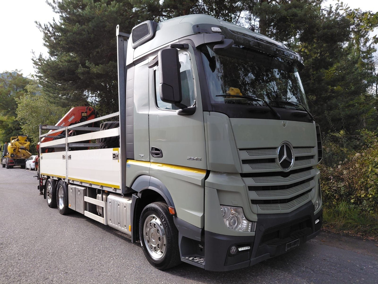 Mercedes-Benz Actros 2545 6x2, E6, Retarder, Effer 265/6S - Kamion me vinç: foto 2 Mercedes-Benz Actros 2545 6x2, E6, Retarder, Effer 265/6S - Kamion me vinç: foto 2
