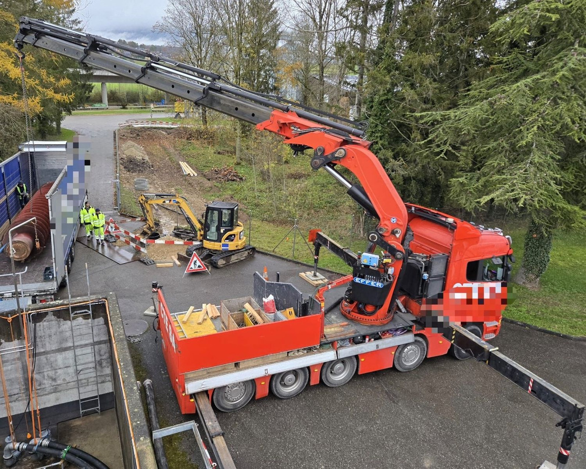 Scania R500 V8 LB10x4, E5, Effer 1750 8S, FLYJIB, 44m - Kamion me vinç: foto 3 Scania R500 V8 LB10x4, E5, Effer 1750 8S, FLYJIB, 44m - Kamion me vinç: foto 3