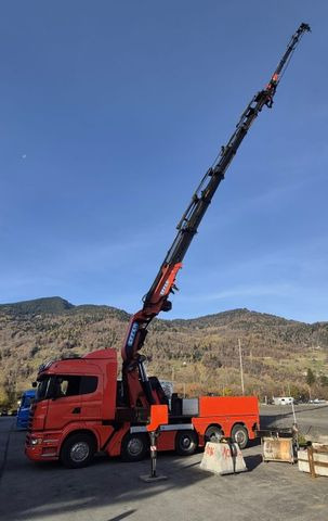 Scania R500 V8 LB10x4, E5, Effer 1750 8S, FLYJIB, 44m - Kamion me vinç: foto 1 Scania R500 V8 LB10x4, E5, Effer 1750 8S, FLYJIB, 44m - Kamion me vinç: foto 1