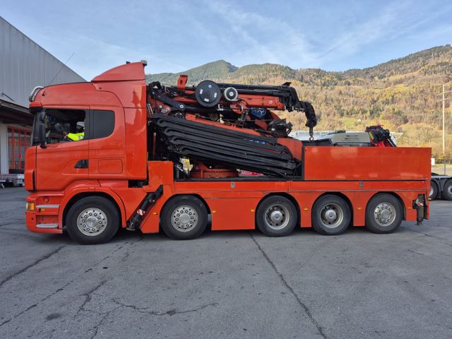 Scania R500 V8 LB10x4, E5, Effer 1750 8S, FLYJIB, 44m - Kamion me vinç: foto 2 Scania R500 V8 LB10x4, E5, Effer 1750 8S, FLYJIB, 44m - Kamion me vinç: foto 2
