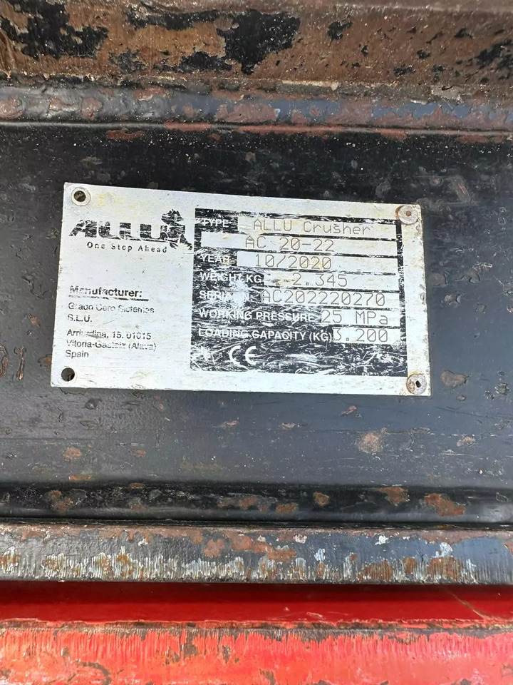 2020 Allu AC 20-22 - Kovë për Makineri ndërtimi: foto 5 2020 Allu AC 20-22 - Kovë për Makineri ndërtimi: foto 5